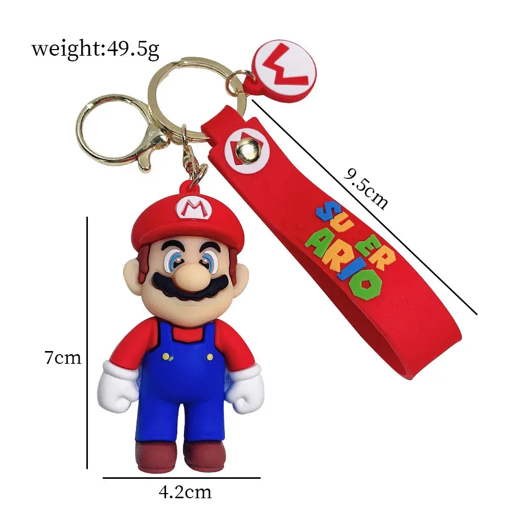 Super Mario Keychain Cute Collectible  Fun