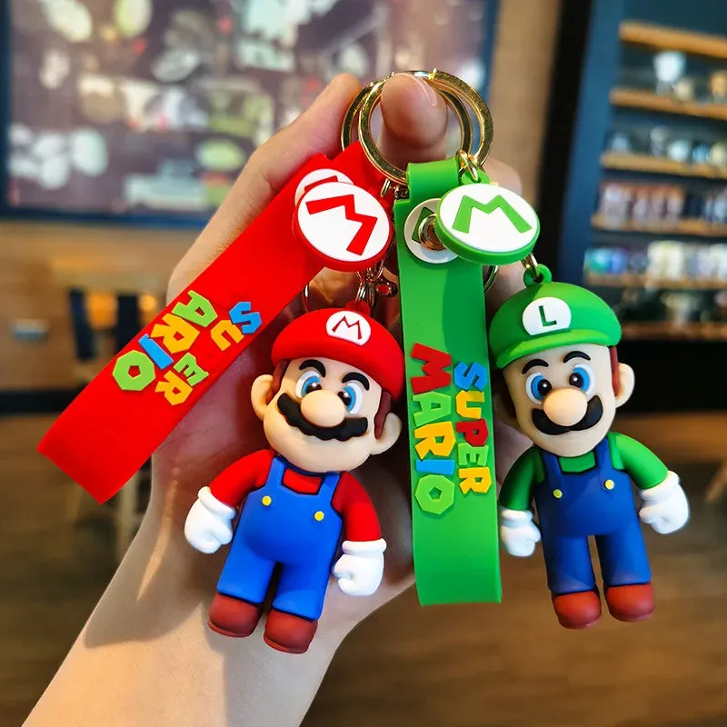 Super Mario Keychain Cute Collectible  Fun