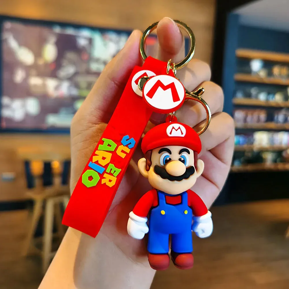 Super Mario Keychain Cute Collectible  Fun