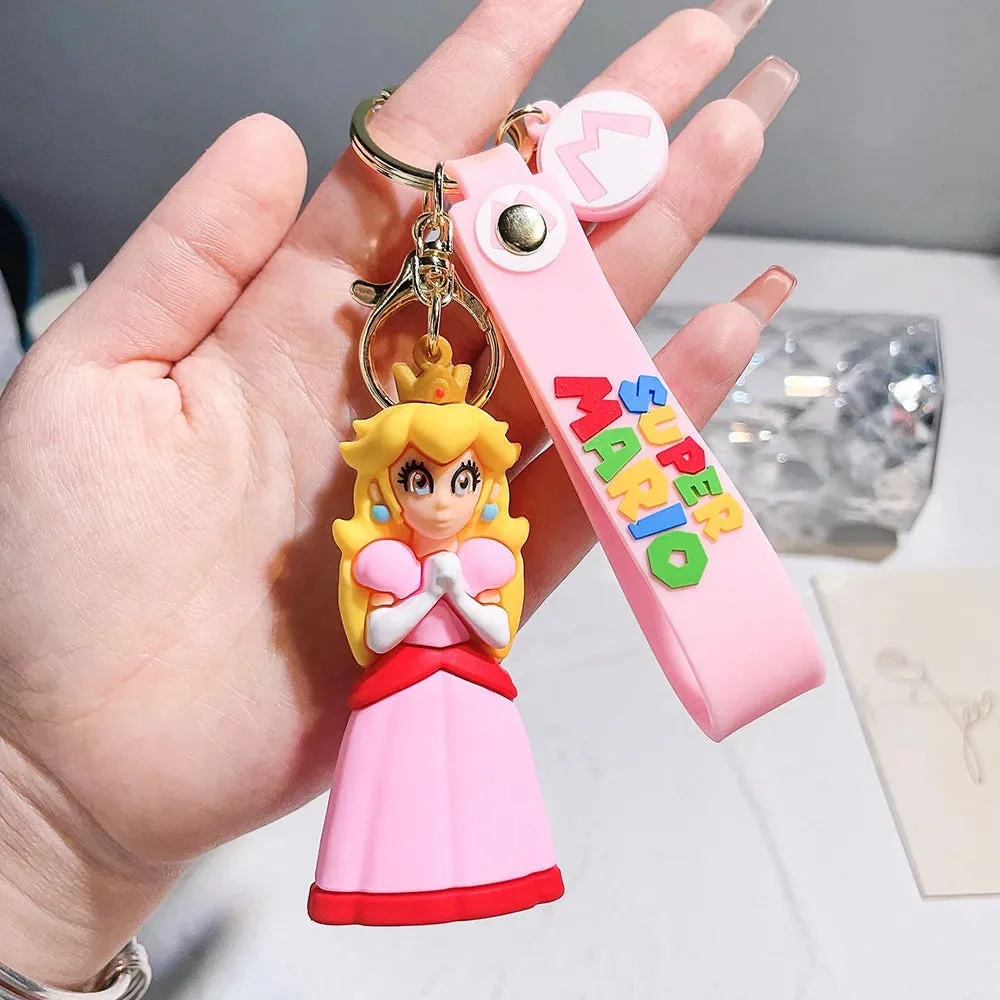 Super Mario Keychain Cute Collectible  Fun