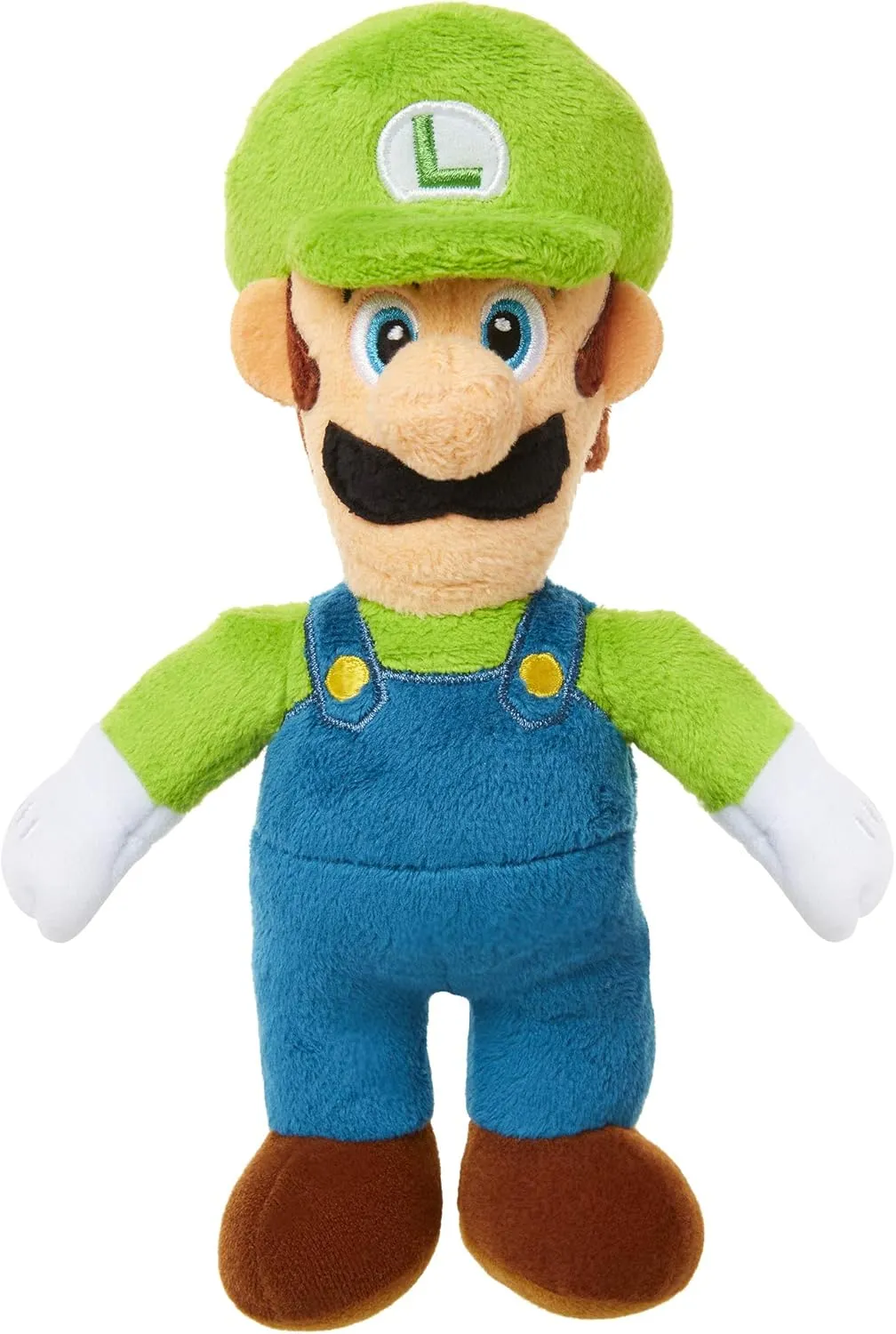 Super Mario Luigi Plush Stuffed Toy Figure 6" Scale