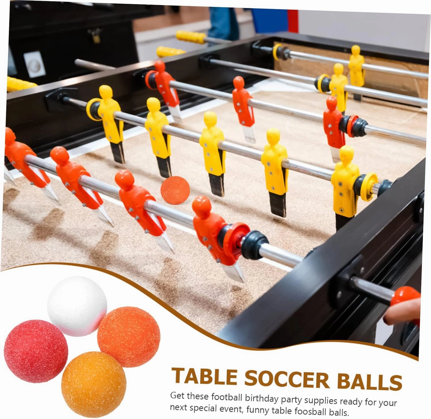 Table Football Accessories Table Soccer Table Game Balls Desk Soccer Balls Soccer Accessories Foosball