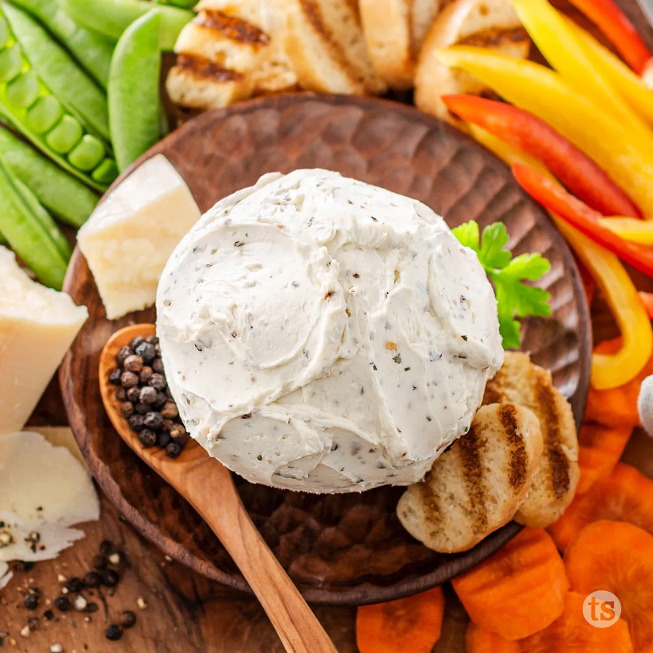 Tastefully Simple Parmesan Peppercorn Cheese Ball Mix