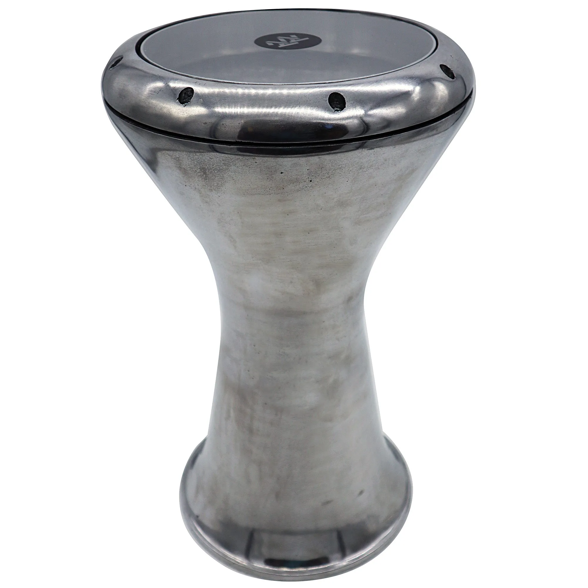 The 18''  Zaza Percussion Horizon - Egypt Style Darbuka Doumbek - Silver Bullet
