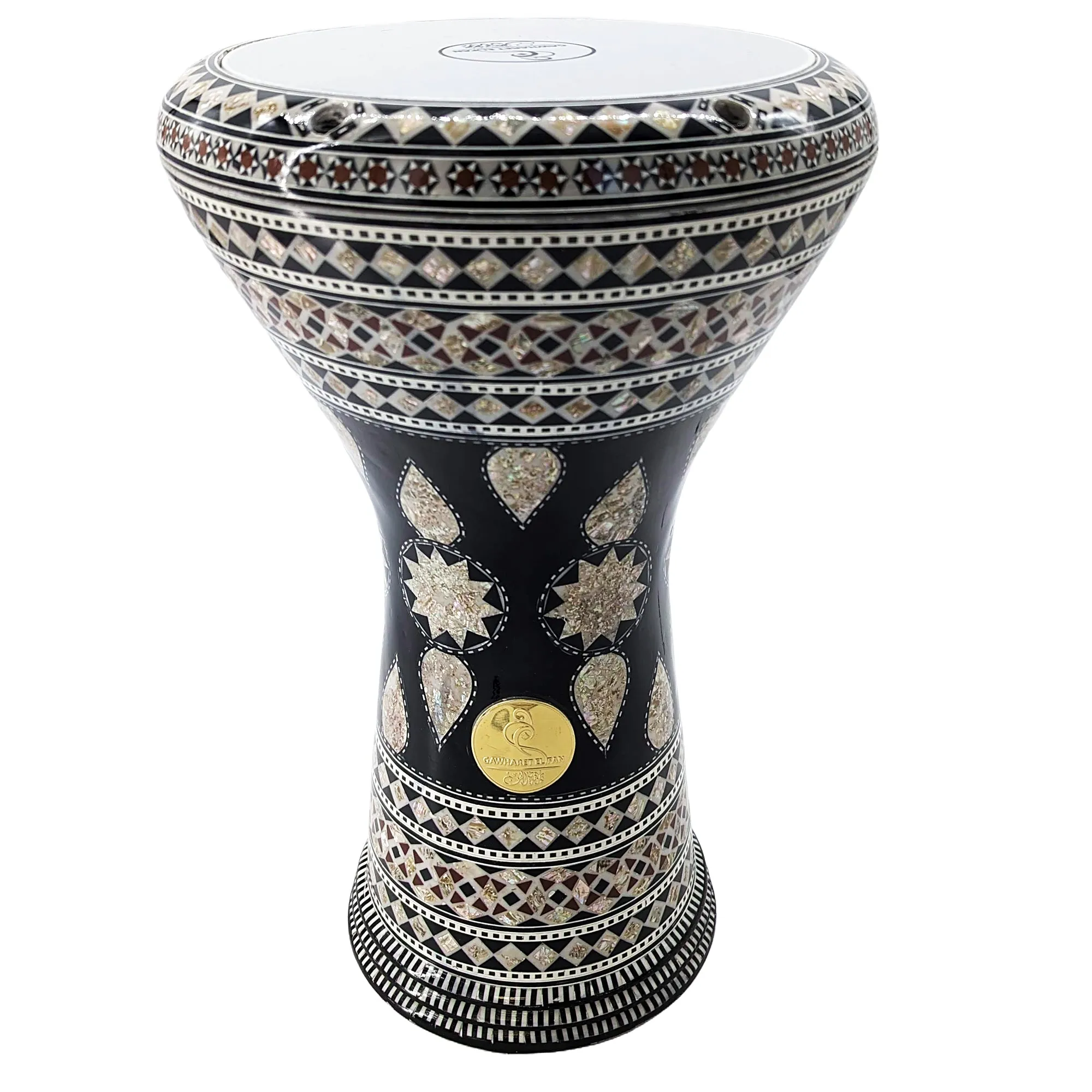 The Egyptian Duke Gawharet El Fan 17" Mother of Pearl Darbuka