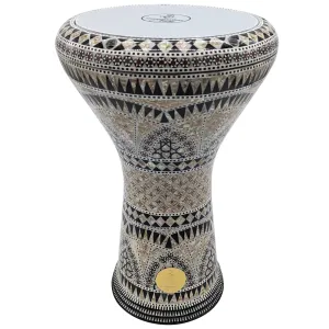 The Stone Arches Gawharet El Fan 17" Mother of Pearl Darbuka