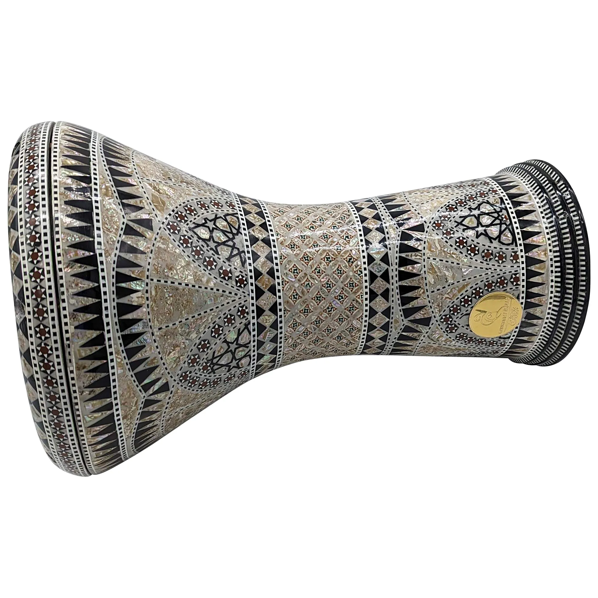 The Stone Arches Gawharet El Fan 17" Mother of Pearl Darbuka