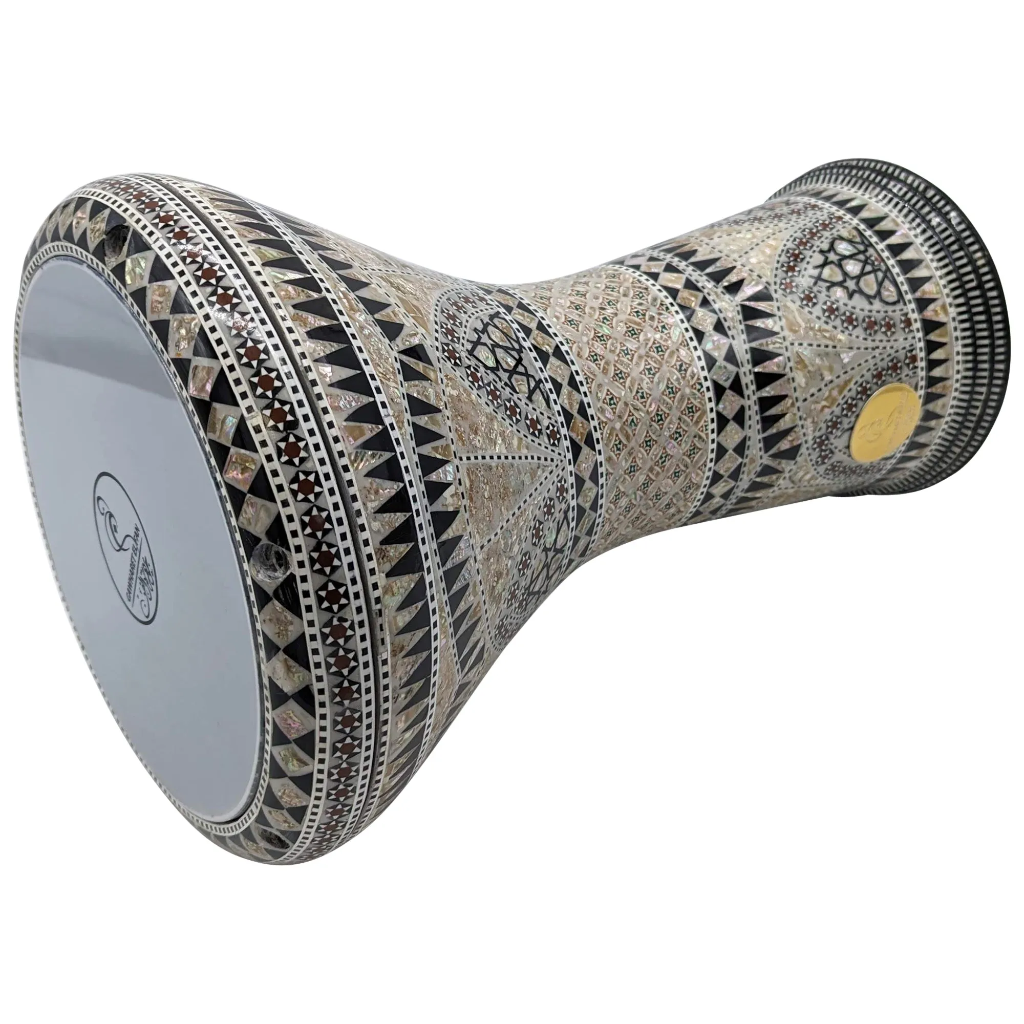 The Stone Arches Gawharet El Fan 17" Mother of Pearl Darbuka