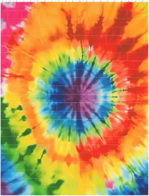 Tie Dye Building Block Puzzle Personalized Building Bricks For Adults Square Shaped Block Puzzle Building Family Keepsake Diy Brick Block Puzzles Valentine'S Day Gifts For Home Decor Brick Puzzle