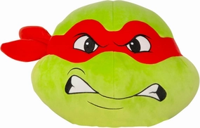 TOMY Club Mocchi Mocchi- Teenage Mutant Ninja Turtles Plush – Raphael Ninja Turtle Plushie – Teenage Mutant Ninja Turtles Toys – Collectible TMNT Plush Toys for Display and Room Decor - 15 inch