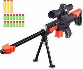 Toy Guns for Kids, Military Combat Barrett Sniper Rifle, Children Outdoor CS Soft Bullet Toy Sniper Rifle,Toy Shot Gun and Toy Foam Dart Gun for Boys