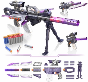 Toy Sniper Rifle for Nerf Guns Automatic Machine Gun, 100  Styles Toy Foam Blasters & Guns, Toy Gun for Kids Ages 8-12, Gift for Birthday, Christmas