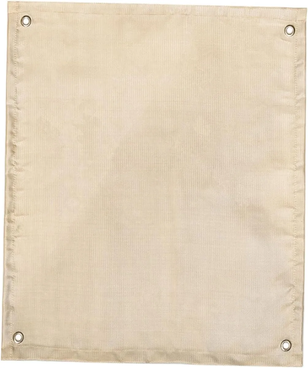 Toyvian Fireproof Camping Blanket for BBQ and Fire Pit Fiberglass Mat Outdoor Fire Retardant Cushion for Camping Grilling and Picnics