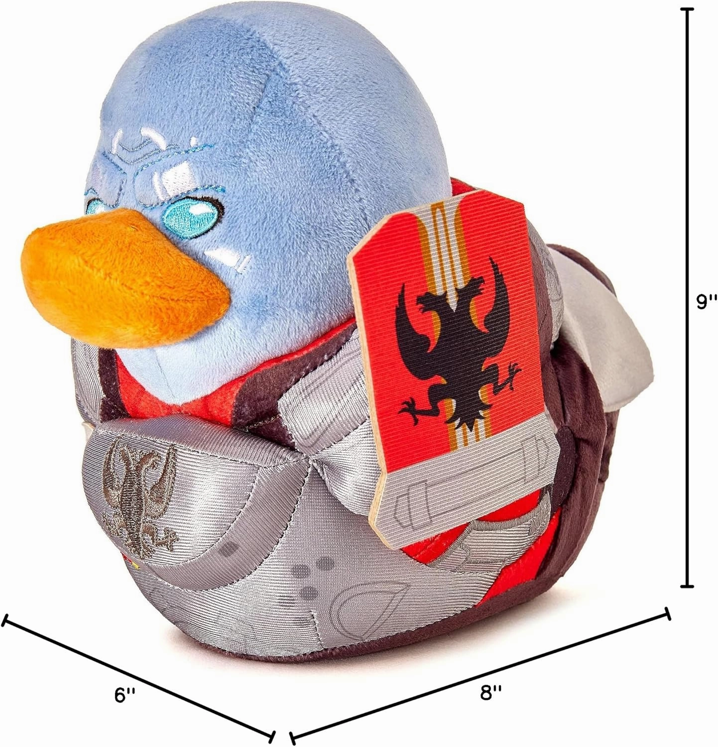 TUBBZ Plush: Destiny - Zavala Cosplaying Rubber Duck Soft Plush Collectible Toy
