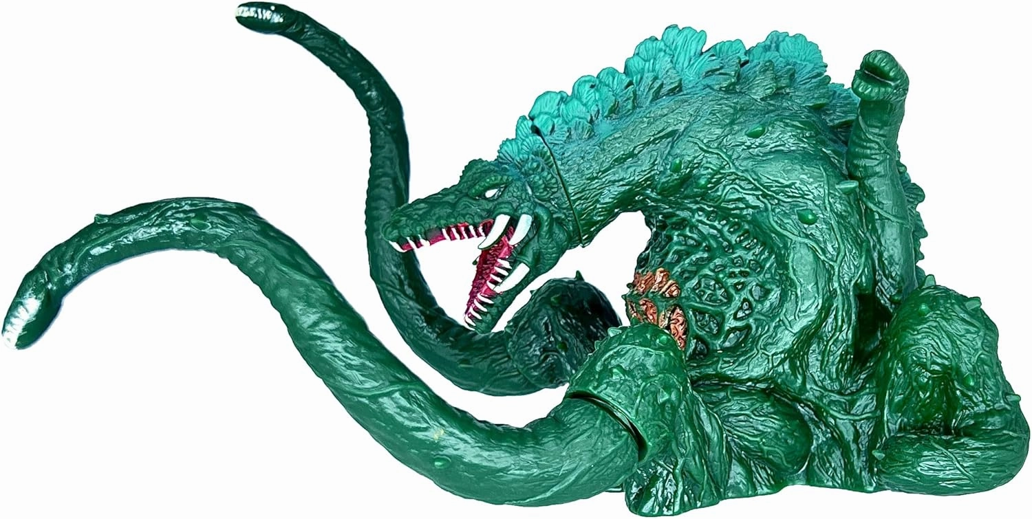 TwCare Biollante vs Godzilla Toy Action Figure: King of The Monsters, Movie Series Movable Joints Soft Vinyl, Travel Bag