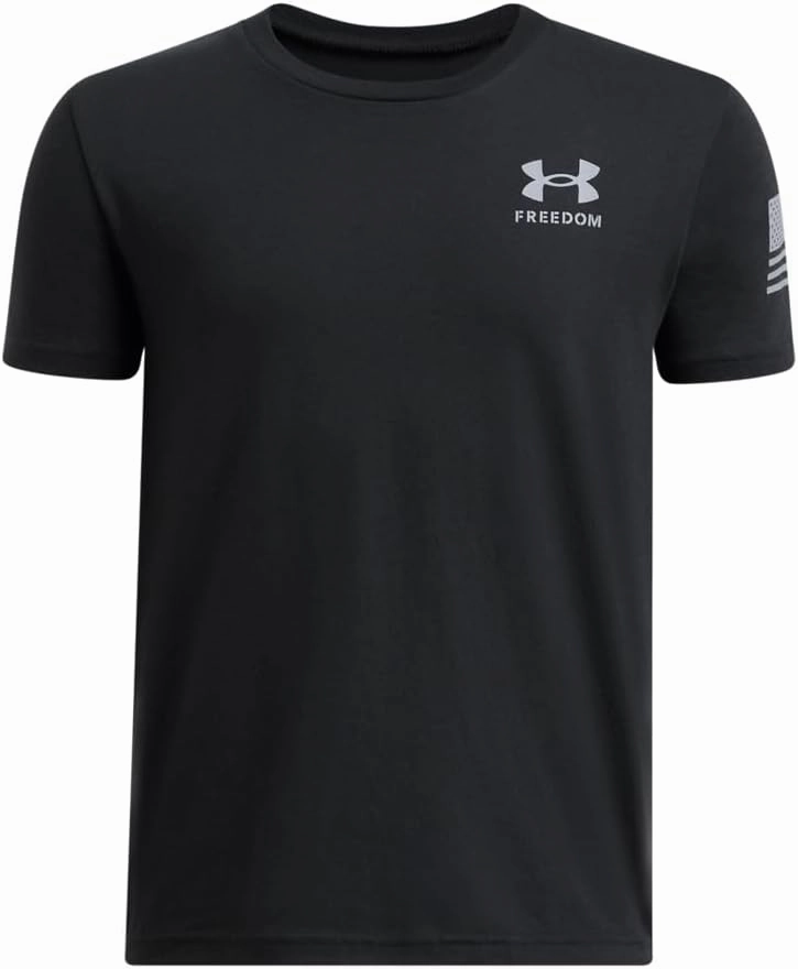 Under Armour Boys' Freedom Flag Short Sleeve T Shirt