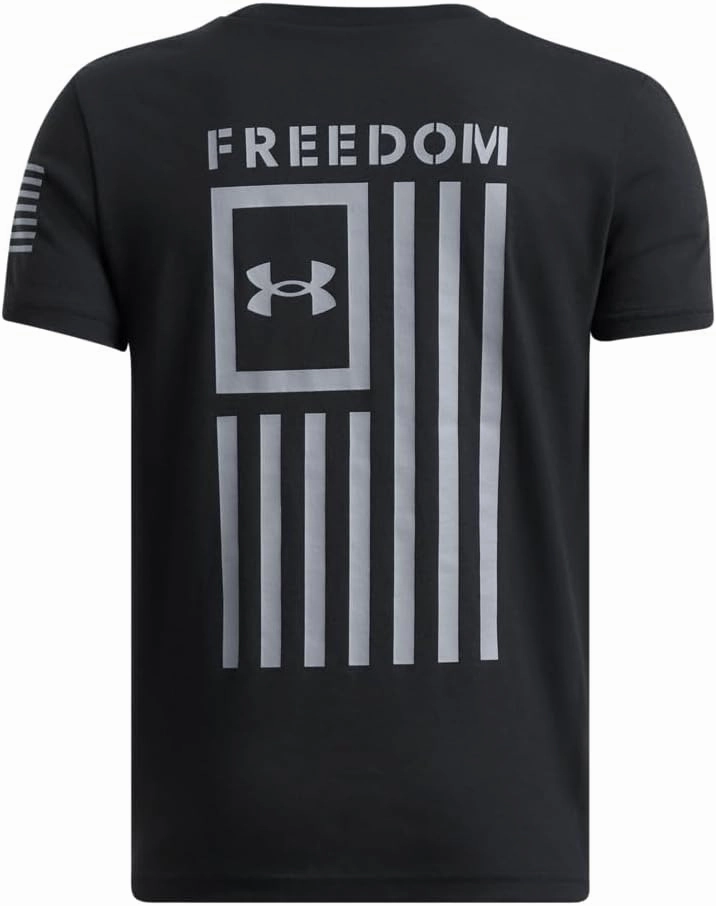 Under Armour Boys' Freedom Flag Short Sleeve T Shirt