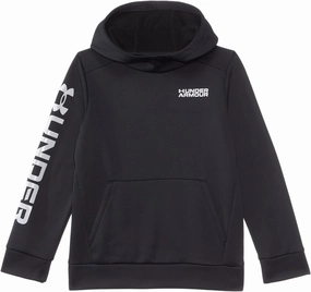 Under Armour Boys Fleece Wordmark Hoodie (Big Kid)