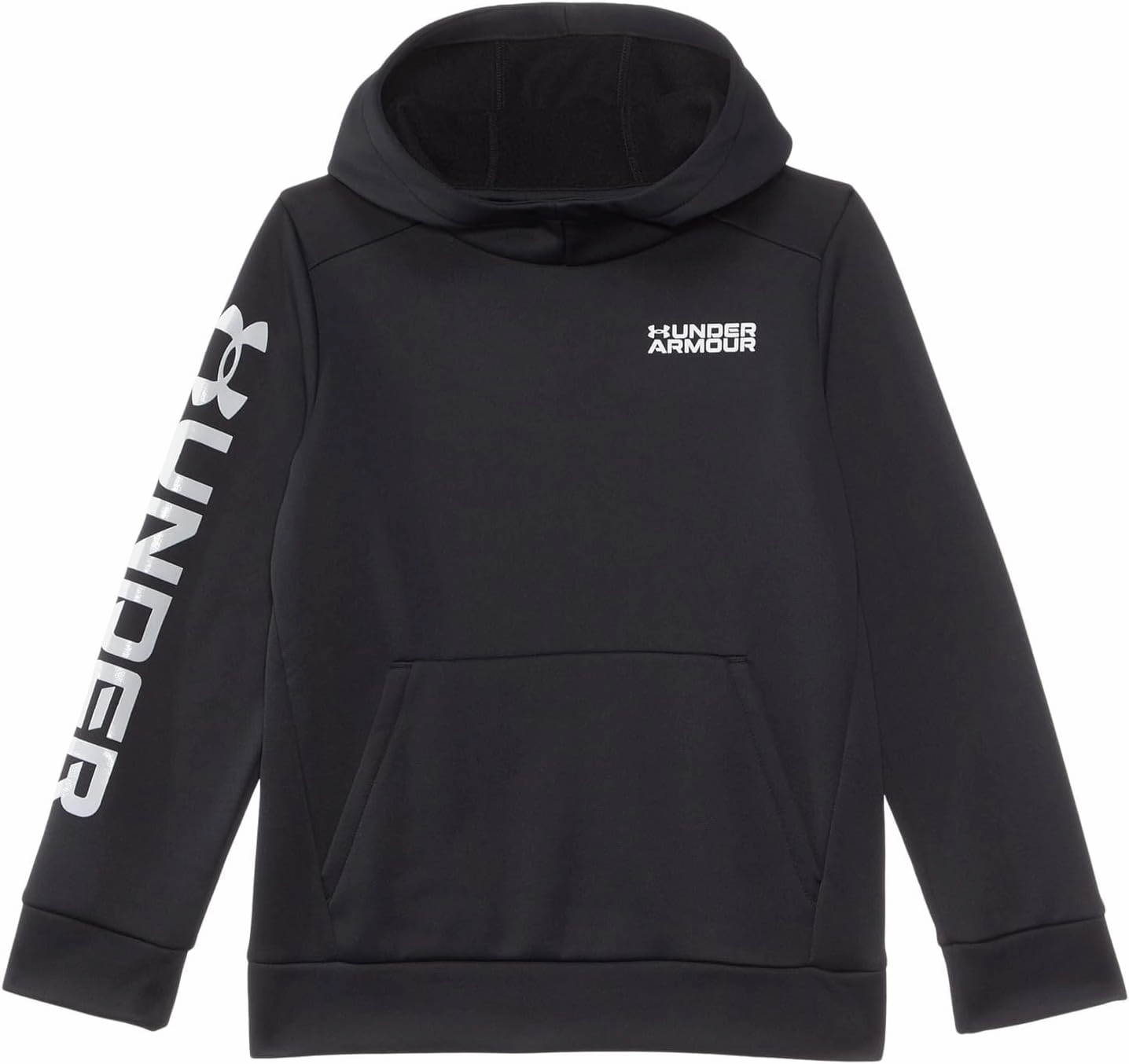 Under Armour Boys Fleece Wordmark Hoodie (Big Kid)