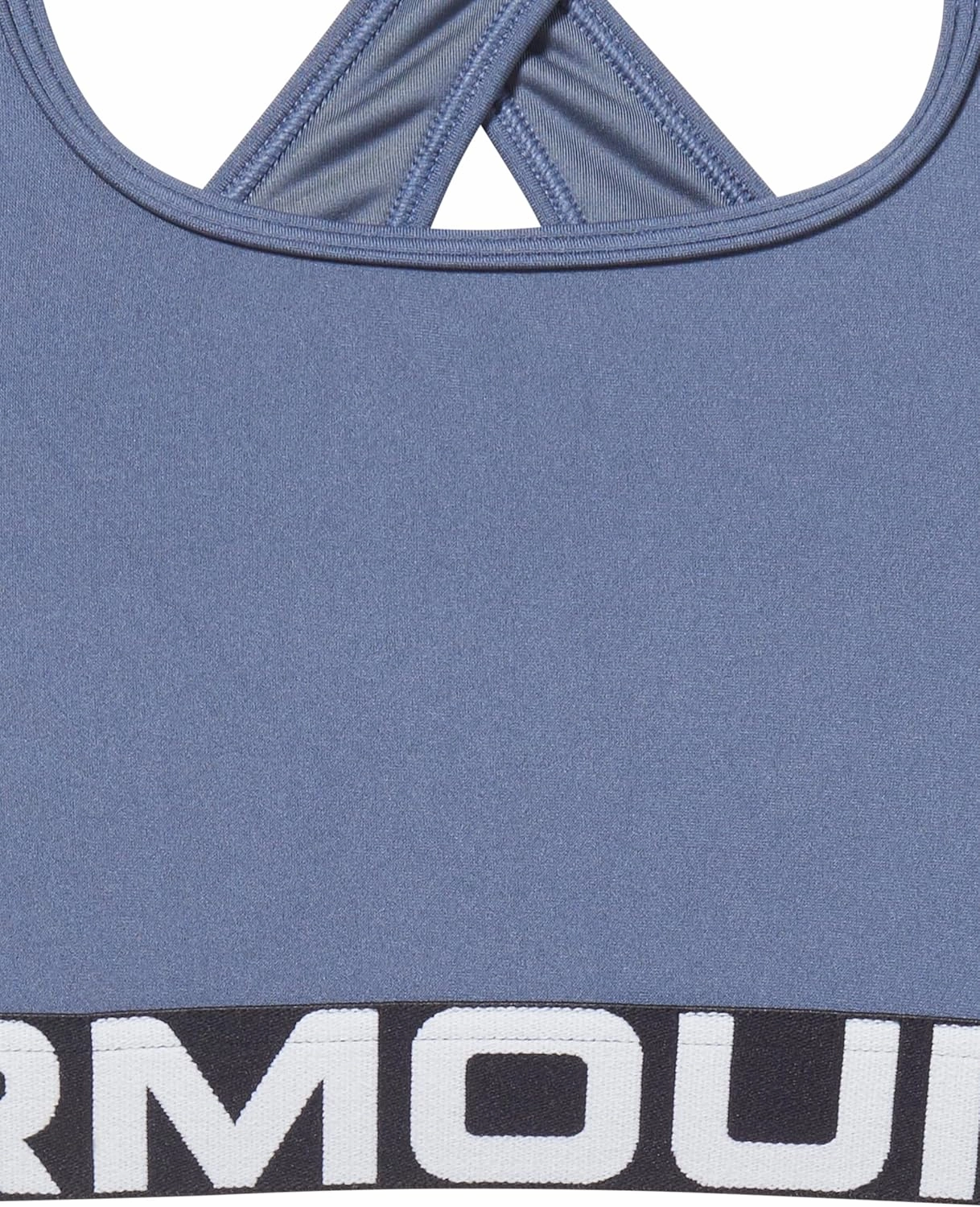 Under Armour Girls Crossback Mid-Impact Sports Bra