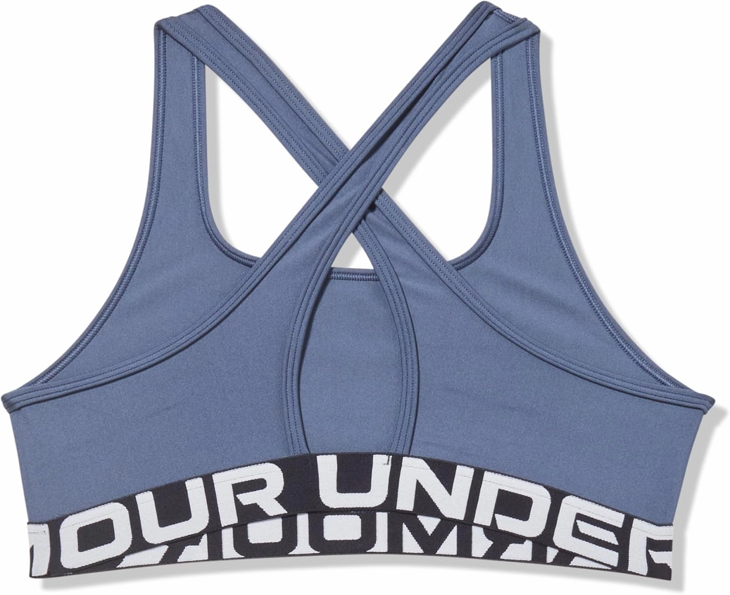 Under Armour Girls Crossback Mid-Impact Sports Bra