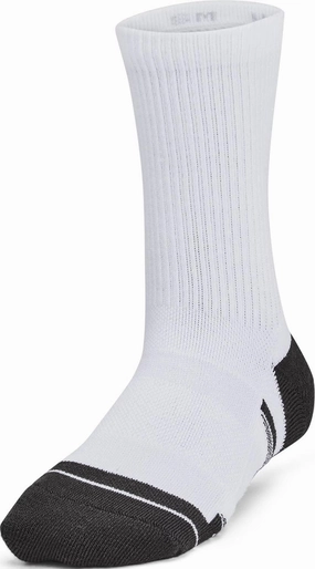 Under Armour Kids' Youth Performance Tech Crew Socks 6 Pack