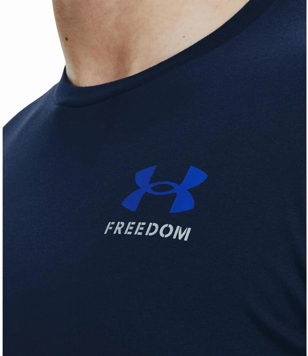 Under Armour Men's New Freedom Flag Long Sleeve T-Shirt