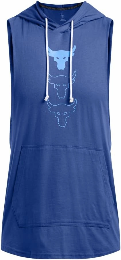 Under Armour Men's Project Rock Payoff Sleeveless Hoodie
