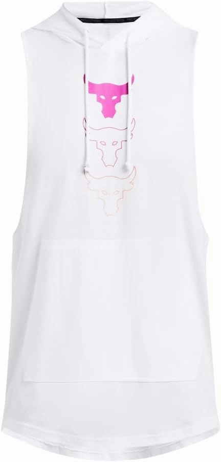 Under Armour Men's Project Rock Payoff Sleeveless Hoodie