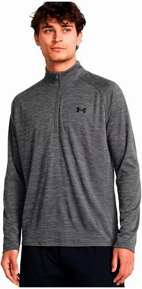 Under Armour Men's Tech Textured Half Zip Long Sleeve