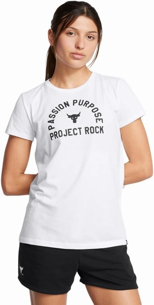 Under Armour Women's Project Rock Payoff Short Sleeve T Shirt