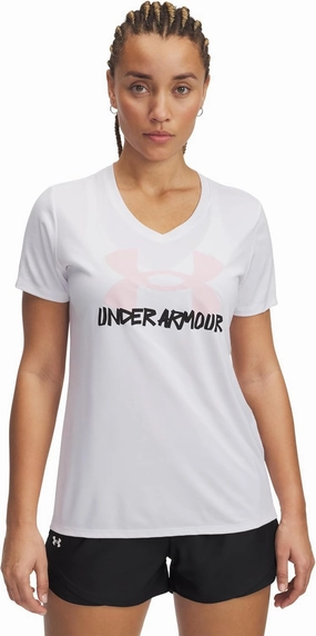 Under Armour Women's Tech Marker Solid Short Sleeve T-Shirt