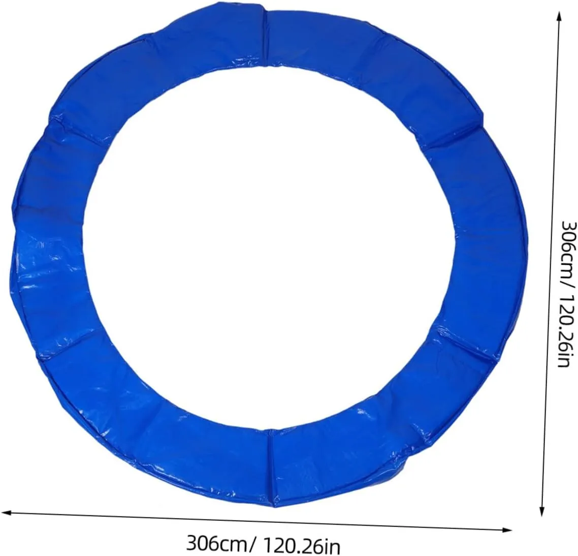 UPKOCH Trampoline Mat Trampoline Spring Pad Trampoline Foam Cover Round Fully Firm Covers Jumping Safety Bed