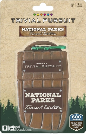 USAopoly Trivial Pursuit: National Park 100th Anniversary | Celebrating the National Park Service Centennial | 600 Trivia Questions & Fun Facts | Perfect Trivial Pursuit Travel Game for Families