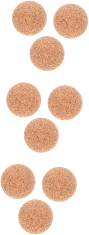 VICASKY 6 Pcs Table Soccer Household Mini Balls Foosball Balls Replacement Household Wood Foosball