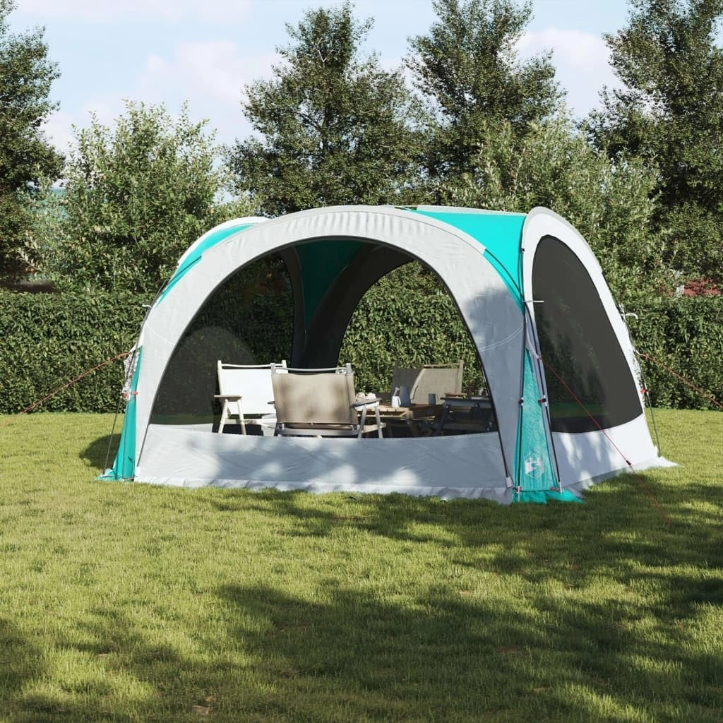 vidaXL Party Tent Green Waterproof, Tent, Garden Tent, Outdoor shelter, Camping Tent, Camping shelter, Garden shelter, Lightweight Tent