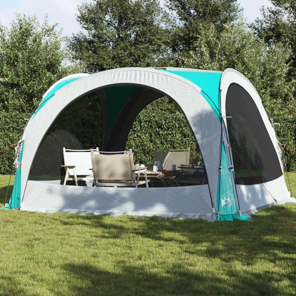 vidaXL Party Tent Green Waterproof, Tent, Garden Tent, Outdoor shelter, Camping Tent, Camping shelter, Garden shelter, Lightweight Tent