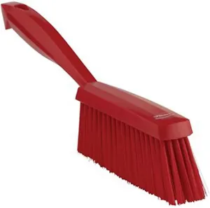 Vikan Edge Bench Brushes - Soft Bristles - Red - Red