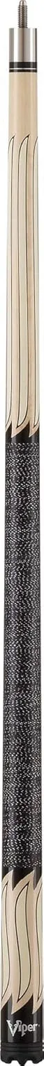 Viper Sinister 58" 2-Piece Billiard/Pool Cue, Natural with Cream Inlay