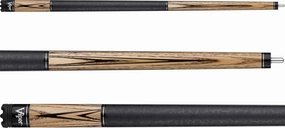 Viper by GLD Products Elemental 58" 2-Piece Billiard/Pool Cue, Natural Ash with Wood Grain, 19 Ounce,Brown,50-0853-19