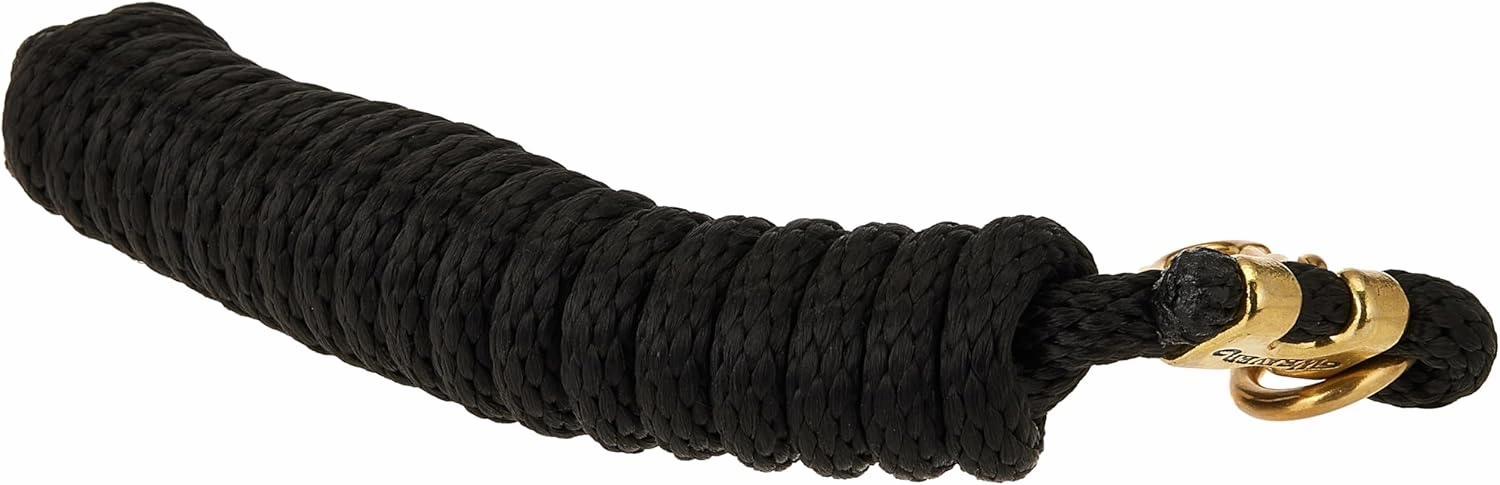 Weaver Equine Performance Lead Rope, Long Horse Lead Rope with Quick Halter Attachment, Soft Comfort Grip, Barn Horse Tack for Daily Use & Showing