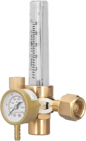 Welding Regulator Valve Brass Flowmeter CO2 Gas MIG Welding Machine Accessories OBC191 for TIG Welding