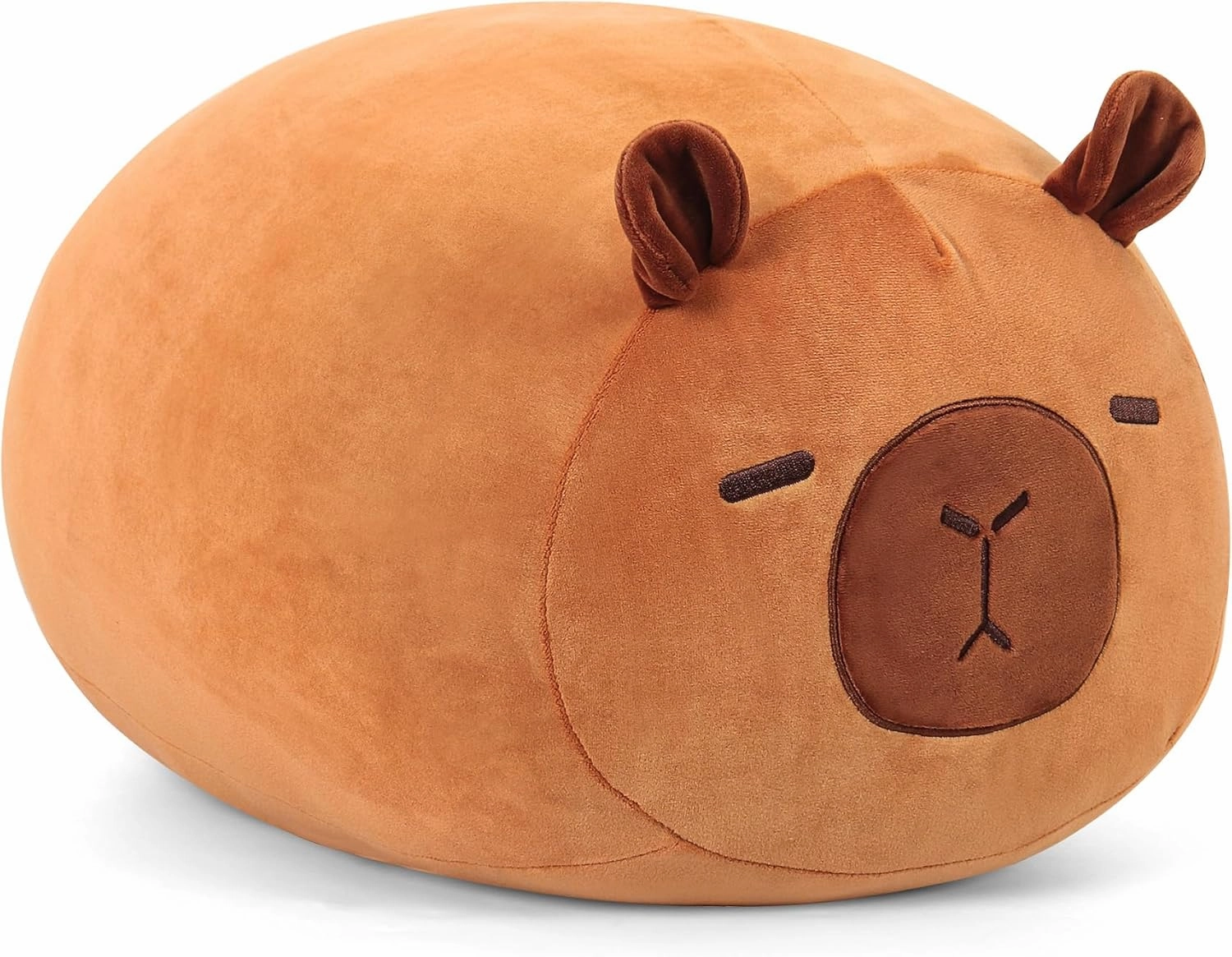 Wepop 20in Capybara Stuffed Animal, Giant Capybara Plush Toys, Cuddle Stuffed Plushies Pillows Plush Toy Gifts for Kids Adults Boys and Girls