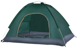 WHYATT Glamping Tent, Tents for Camping 2/3/4/5 Person, Tent Waterproof, Spacious, Portable Backpacking Tent for Hiking, Pop Up Tent