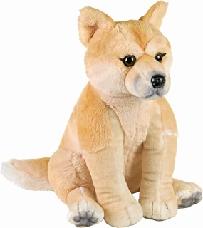 Wild Republic Artist Collection Dingo, Stuffed Animal, 15 Inches, Plush Toy, Fill is Spun Recycled Water Bottles