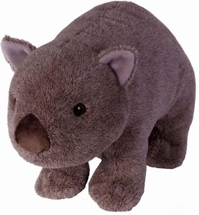 Wild Republic Cuddlekins Wombat, Stuffed Animal, Plush Toy, Gifts for Kids, Mint Green, 12"