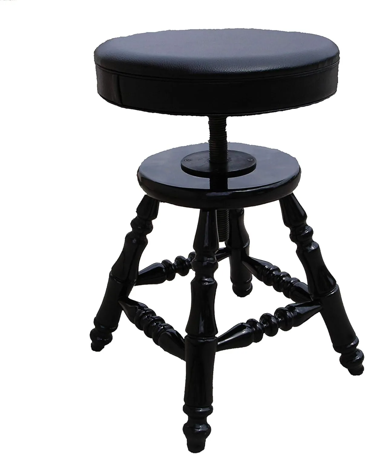 Wood Adjustable Piano Stool Bench