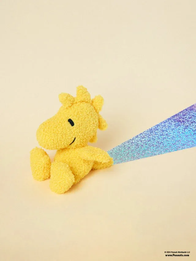 Woodstock Eco Tiny Teddy 15cm Yellow