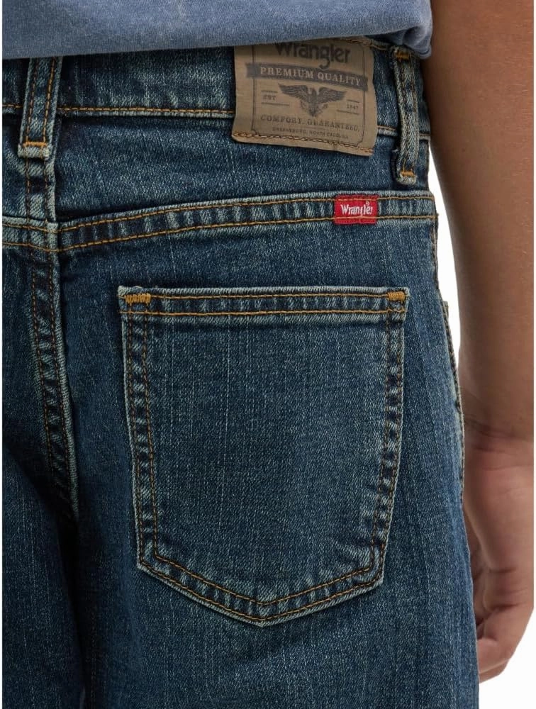 Wrangler Boys' Straight Fit Jeans