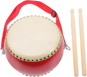 Yardwe 1 Set Drum Percussion Music Instrument for and Safe Design Easy to Play Promotes Rhythm and Confidence Birthday present